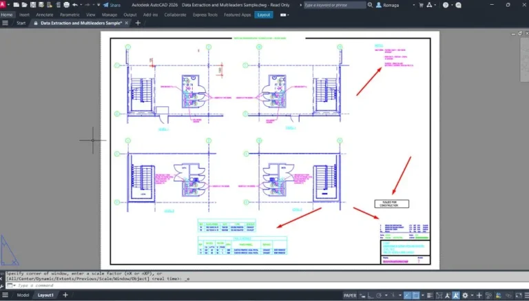 Registros no AutoCAD: Textos e Tabelas