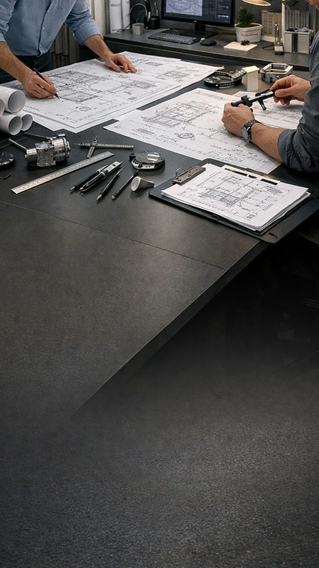 Ferramentas Visuais AutoCAD mostrando barra flutuante personalizada na interface