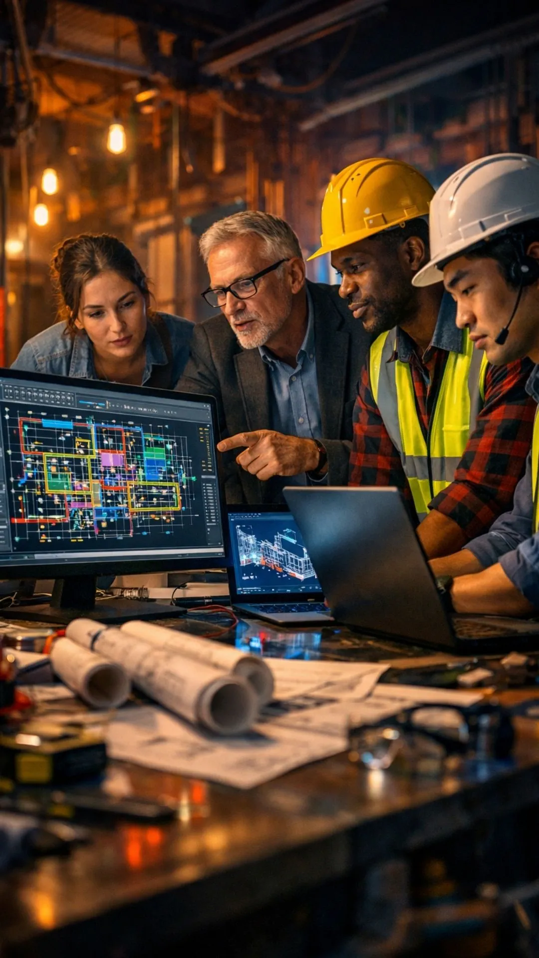Layout Personalizado AutoCAD configurado com barras otimizadas e áreas ajustadas