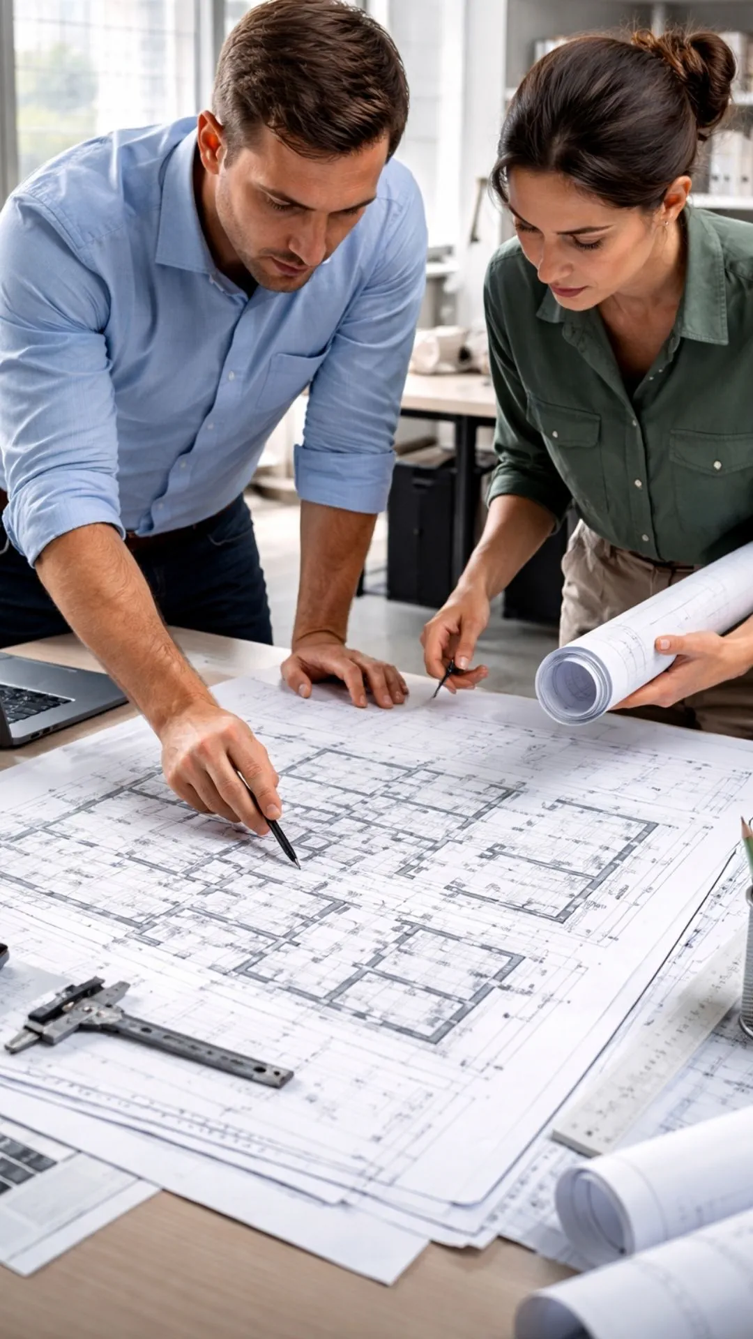 Layout Personalizado AutoCAD configurado com barras otimizadas e áreas ajustadas