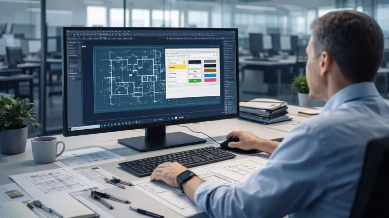 Cor da área gráfica no AutoCAD, faça alterações por meio das configurações visuais da interface de desenho.