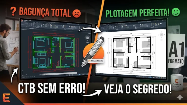 Configuração Ideal de Penas no AutoCAD com critérios técnicos para leitura clara